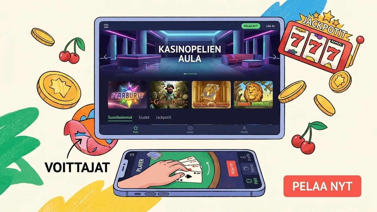 Kasinopelit mobiilissa